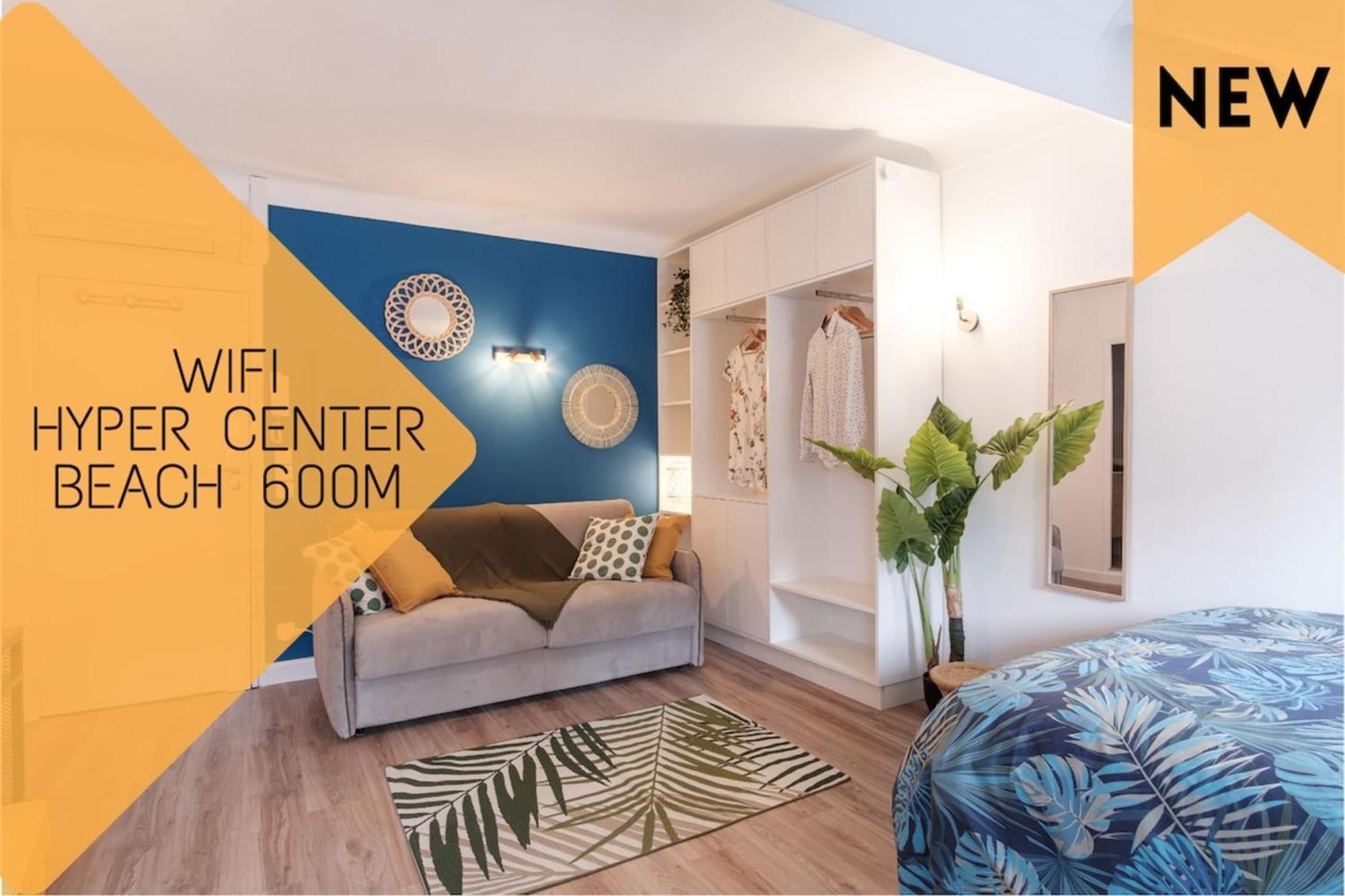 Le Carnot - Hypercentre - Cosy & Climatisation Apartment Cannes Ngoại thất bức ảnh